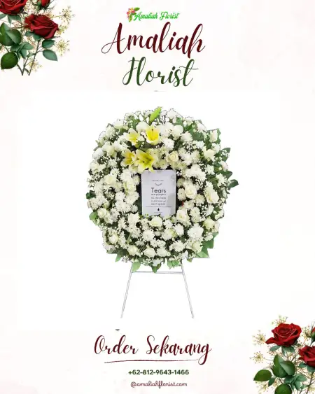 Krans Bunga Duka Paguyangan